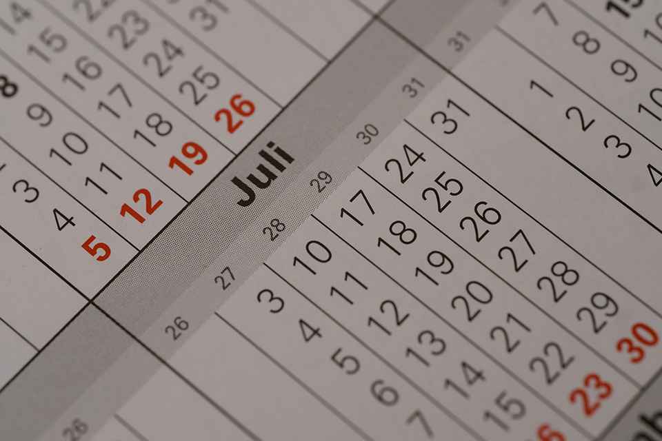 Foto: Kalender